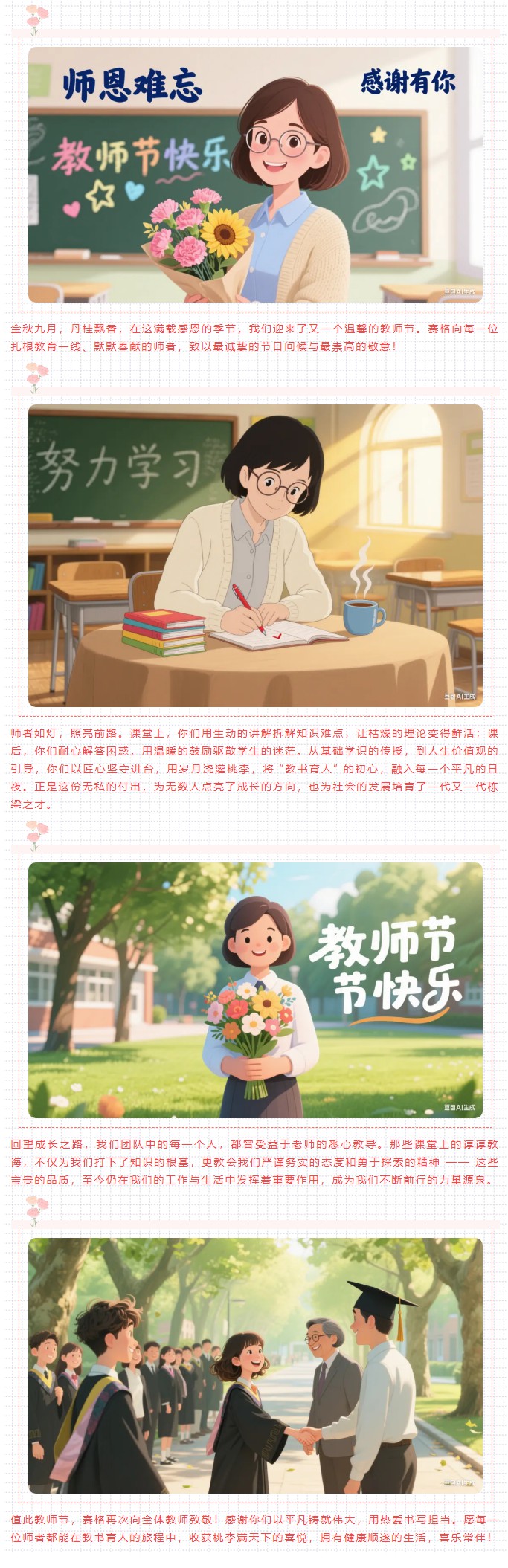 感恩有您 照亮前行 — 祝老師們節(jié)日快樂！_副本